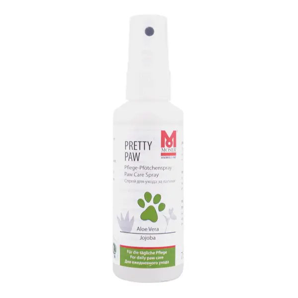 Vyživující sprej na ochranu tlapek Moser Pretty Paw - 75 ml (2999-7730) + dárek zdarma