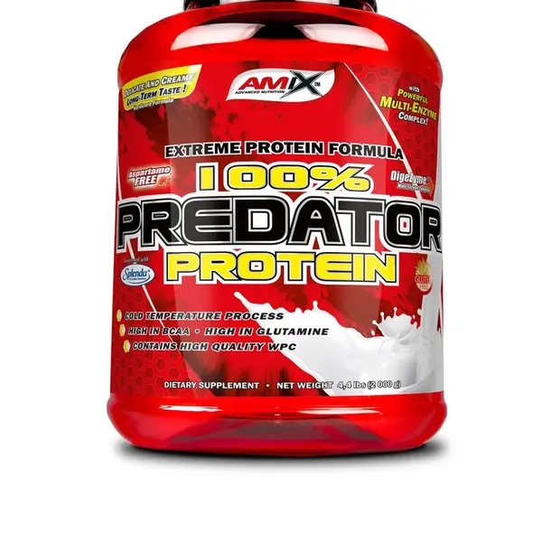 AMIX 100% Predator protein, vanilka, 2000 g