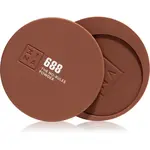 3INA The No-Rules Powder multifunkční líčidlo pro oči, rty a tvář odstín 688 - Deep cocoa, matte bronzer 8 g