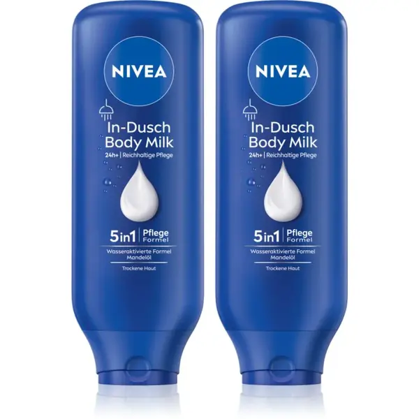 NIVEA In-Shower sprchové mléko výhodné balení