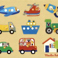 Vkládací puzzle Dopravní prostředky