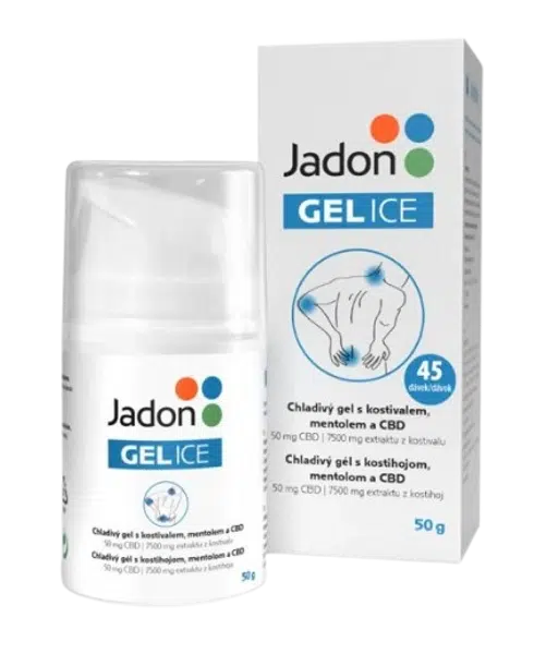 JADON gel ICE Chladivý gel s kostivalem a CBD 50 g