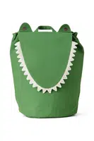 Úložný koš ferm LIVING Crocodile zelená barva
