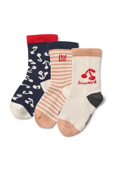 Dětské ponožky Liewood Silas Socks 3-pack