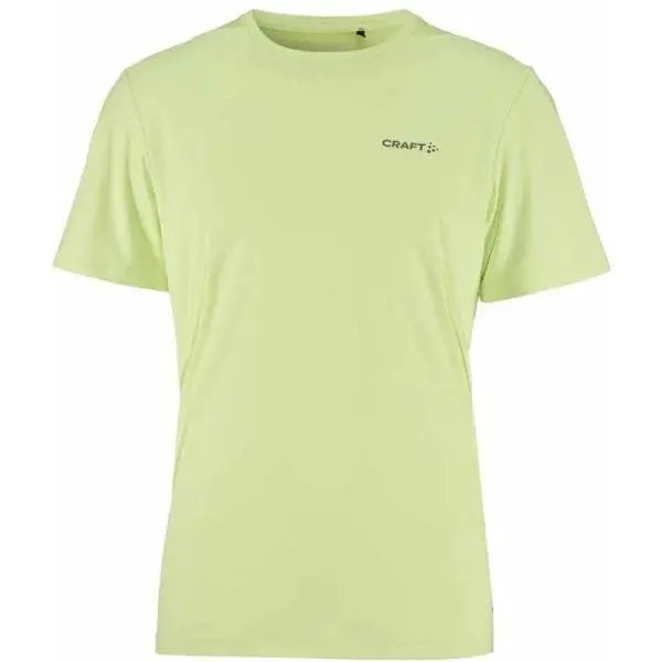 Craft CORE ESSENCE 2 SS Pánske športové tričko, žltá, veľkosť