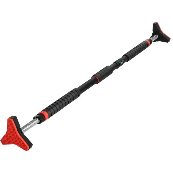 HMS DD401 Hrazda do dverí s vodováhou, čierna, veľkosť