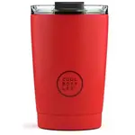 COOL BOTTLES TERMO 330 ML Nerezový termohrnček, červená, veľkosť 330 ML