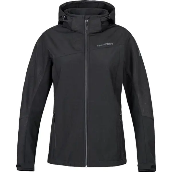 Hannah ROZALEE Dámska softshellová bunda softshellová bunda s membránou, čierna, veľkosť
