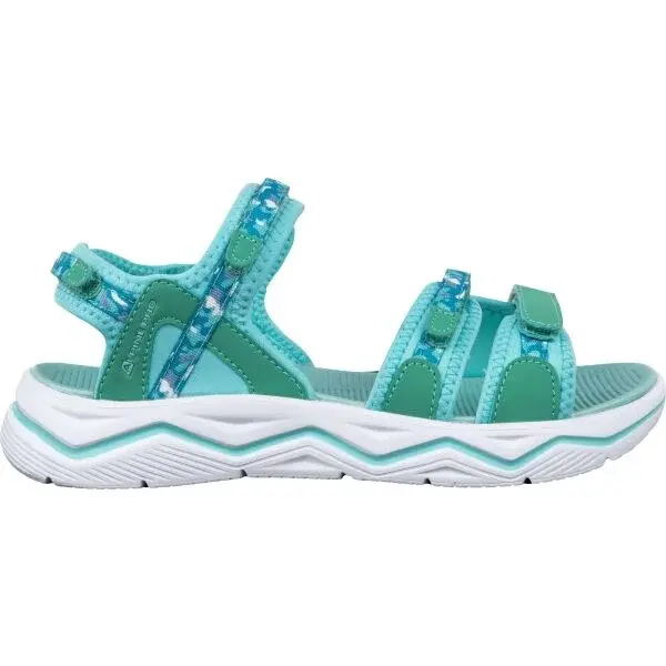 ALPINE PRO CORIA Dámske sandále, zelená, veľkosť