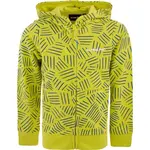 ALPINE PRO VELQO Detská mikina, svetlo zelená, veľkosť 104-110
