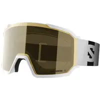 Salomon S/VIEW 3 ACCESS Unisex lyžiarske okuliare, sivá, veľkosť