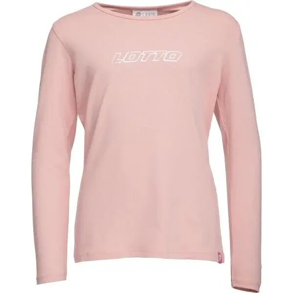 Lotto NAJA Dievčenské tričko, ružová, veľkosť 140-146