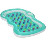 Bestway DOUBLE DESIGN LOUNGE Nafukovacie ležadlo pre 2 osoby, svetlo zelená, veľkosť