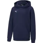 Puma TEAMGOAL 23 CASUALS HOODY JR Detská futbalová mikina, tmavo modrá, veľkosť