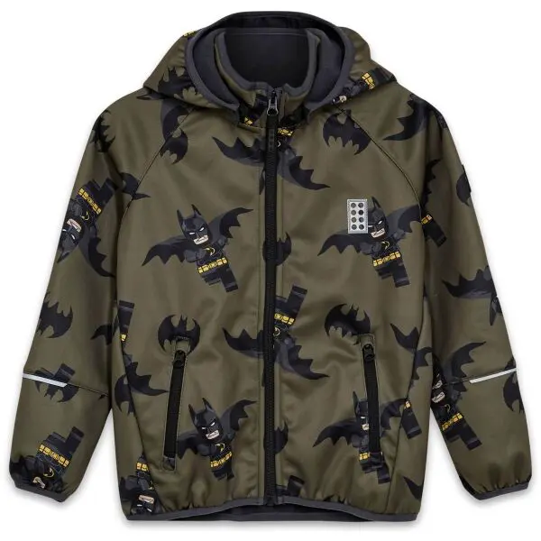 LEGO&reg; kidswear LWSCOUT 620 Chlapčenská  softshellová bunda, khaki, veľkosť
