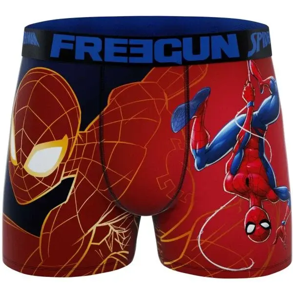 FREEGUN SPIDERMAN Detské boxerky, červená, veľkosť 12-14Y