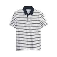 GAP JERSEY POLO Chlapčenské tričko, biela, veľkosť