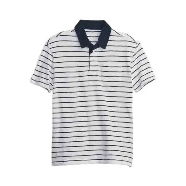 GAP JERSEY POLO Chlapčenské tričko, biela, veľkosť