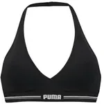 Puma WOMEN PADDED HALTER TOP 1P Dámska podprsenka, čierna, veľkosť