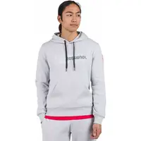 Rossignol HERO HOODIE Pánska mikina, sivá, veľkosť