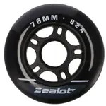 Zealot INLINE WHEELS 4 PACK 76-82A Set in-line koliesok, čierna, veľkosť