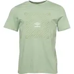 Umbro FTBL BOX GRAPHIC TEE Pánske tričko, svetlo zelená, veľkosť