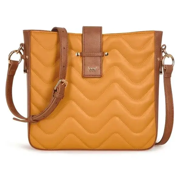 VUCH GELOIA Dámska kabelka, žltá, veľkosť