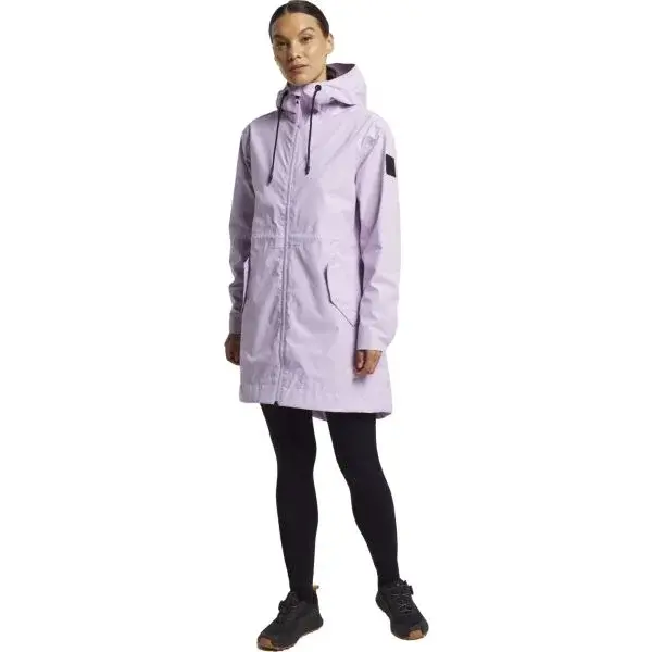 TENSON MALOU Dámska lifestylová parka, fialová, veľkosť