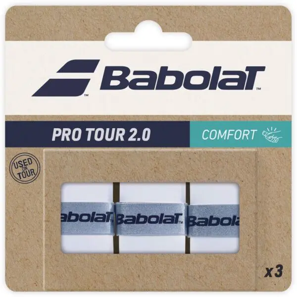 Babolat PRO TOUR 2.0 Omotávka, biela, veľkosť