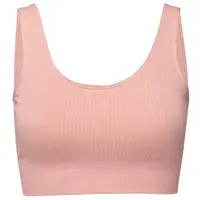 BOODY RIBBED SEAMLESS BRA Dámska podprsenka, ružová, veľkosť