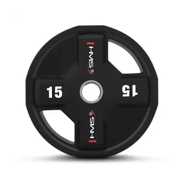 HMS TPC15 Olympijský kotúč, čierna, veľkosť 15 KG