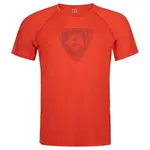 KILPI WYLDER Pánske bežecké tričko, červená, veľkosť