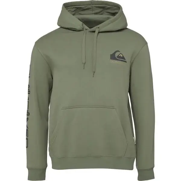 Quiksilver OMNI LOGO Pánska mikina, khaki, veľkosť