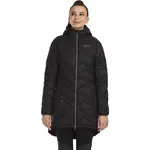 KILPI LEILA Dámsky zateplený kabát, čierna, veľkosť