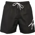 Tommy Hilfiger TJ SIGNATURE-SF MEDIUM DRAWSTRING Pánske plavecké šortky, čierna, veľkosť