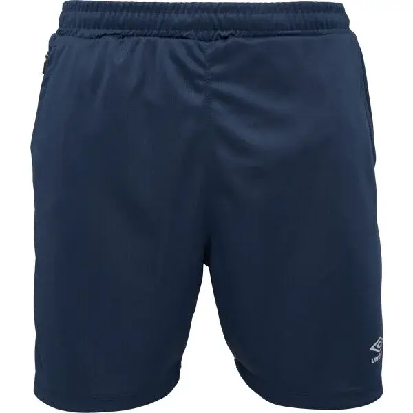 Umbro TRAINING KNIT SHORT Pánske športové trenírky, tmavo modrá, veľkosť