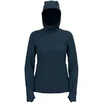 Odlo PERFORMANCE WOOL X-WARM HOODY Pánska mikina, tmavo modrá, veľkosť