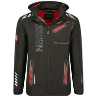 GEOGRAPHICAL NORWAY ROYAUTE GTX Pánská softshellová bunda, černá, velikost