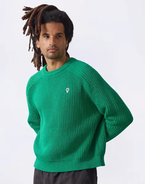 Service Works Artichoke Chunky Knit Derry Green M