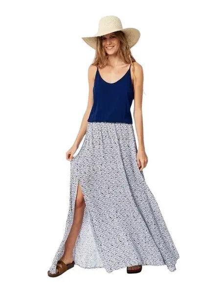 Rip curl dámské šaty Papeete Dark Blue | Bílá | Velikost XS