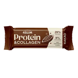 4SLIM Tyčinka protein&collagen kakao 35 g