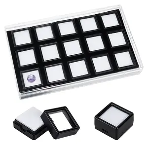 Plastic Diamond Storage Boxes Set