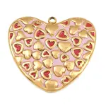 304 Stainless Steel Enamel Pendants