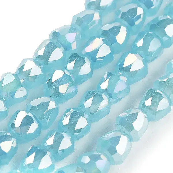 Electroplate Glass Beads Strands