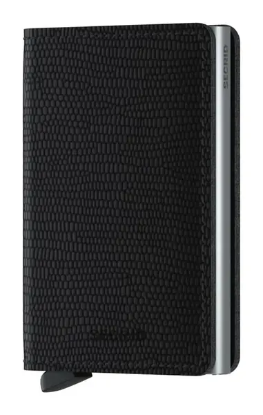 Kožená mini peňaženka Secrid Slimwallet Rango Black