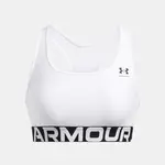 Dámská podprsenka Under Armour UA HG Mid Branded-WHT - Dámské