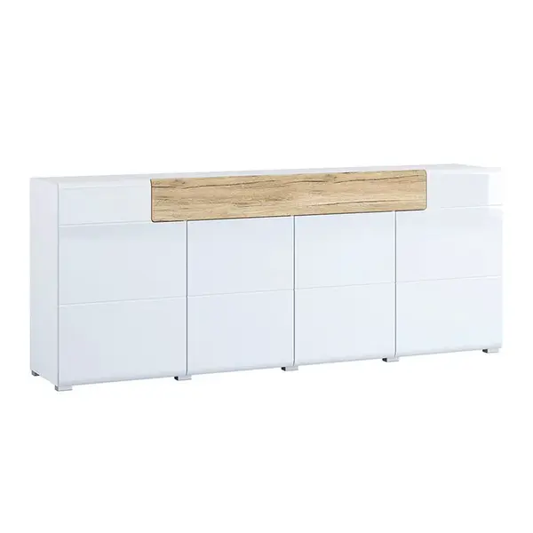 Petits-meubles SIDEBOARD Jules Bílá a dřevo