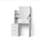 Livinity® TOALETNÍ STOLEK Loreta Bílá 80 cm