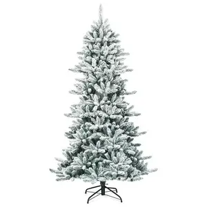 COSTWAY VÁNOČNÍ STROMEK 210 cm bílý