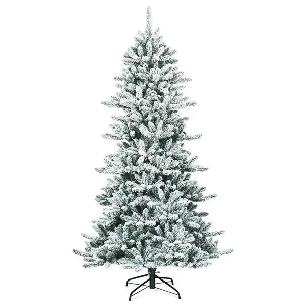 COSTWAY VÁNOČNÍ STROMEK 210 cm bílý